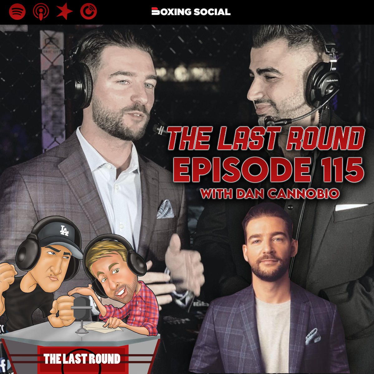 thelastround12's tweet photo. 🎙Episode 115- is now LIVE on @ApplePodcasts @Audioboom @Spotify & @boxing_social 📺
Special Guest: @DanCanobbio of @CompuBox we review & preview the weekend's fight #LeoFulton #PlantTruax
⬇️Listen⬇️
https://t.co/ox6oe50UM3 via @Audioboom https://t.co/b38rpzrgn9