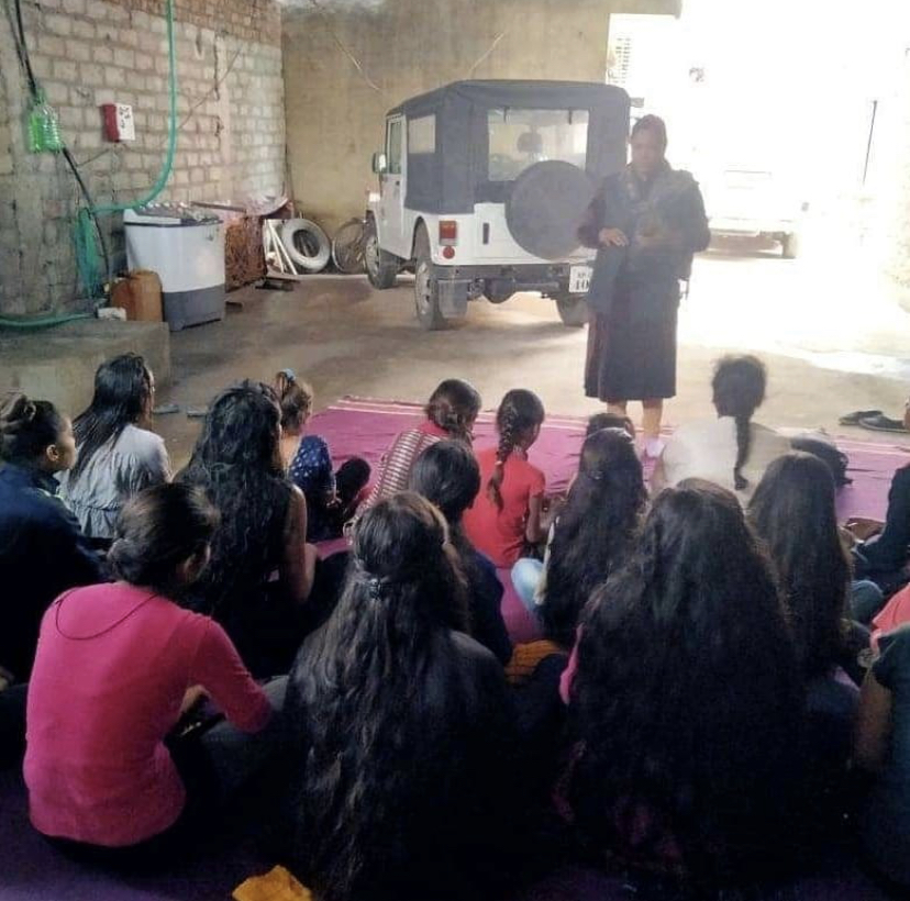 Developing life skills is a crucial part of the restoration process!  

This month, a Freedom Firm social worker hosted a class for 19 girls in their village in Madhya Pradesh.  Through these classes, survivors of sex trafficking gain skills to persevere and make wise decisions.