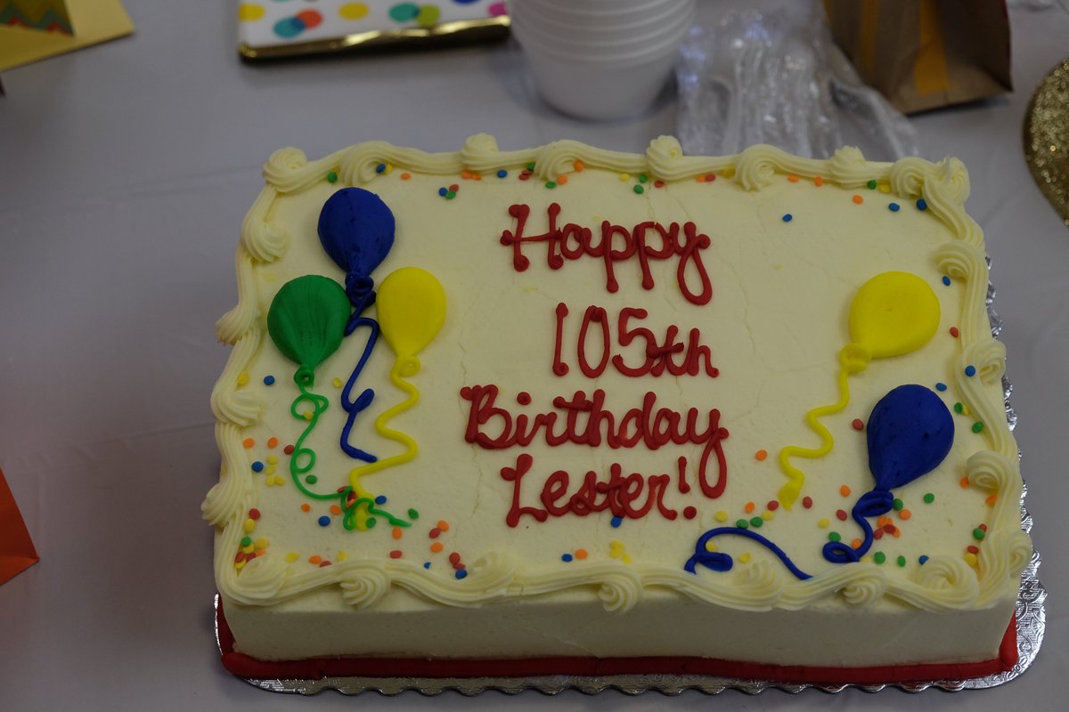 DaytonVA's tweet photo. HAPPY 105TH BIRTHDAY to WW II Veteran Lester Applin.  He served in the Navy at Pearl Harbor.  He was born in Springfield, lived most of his life in Dayton.  He now lives at the CLC on the Dayton VA campus.  He credits church and fishing for his long life https://t.co/PnqfAWZutc