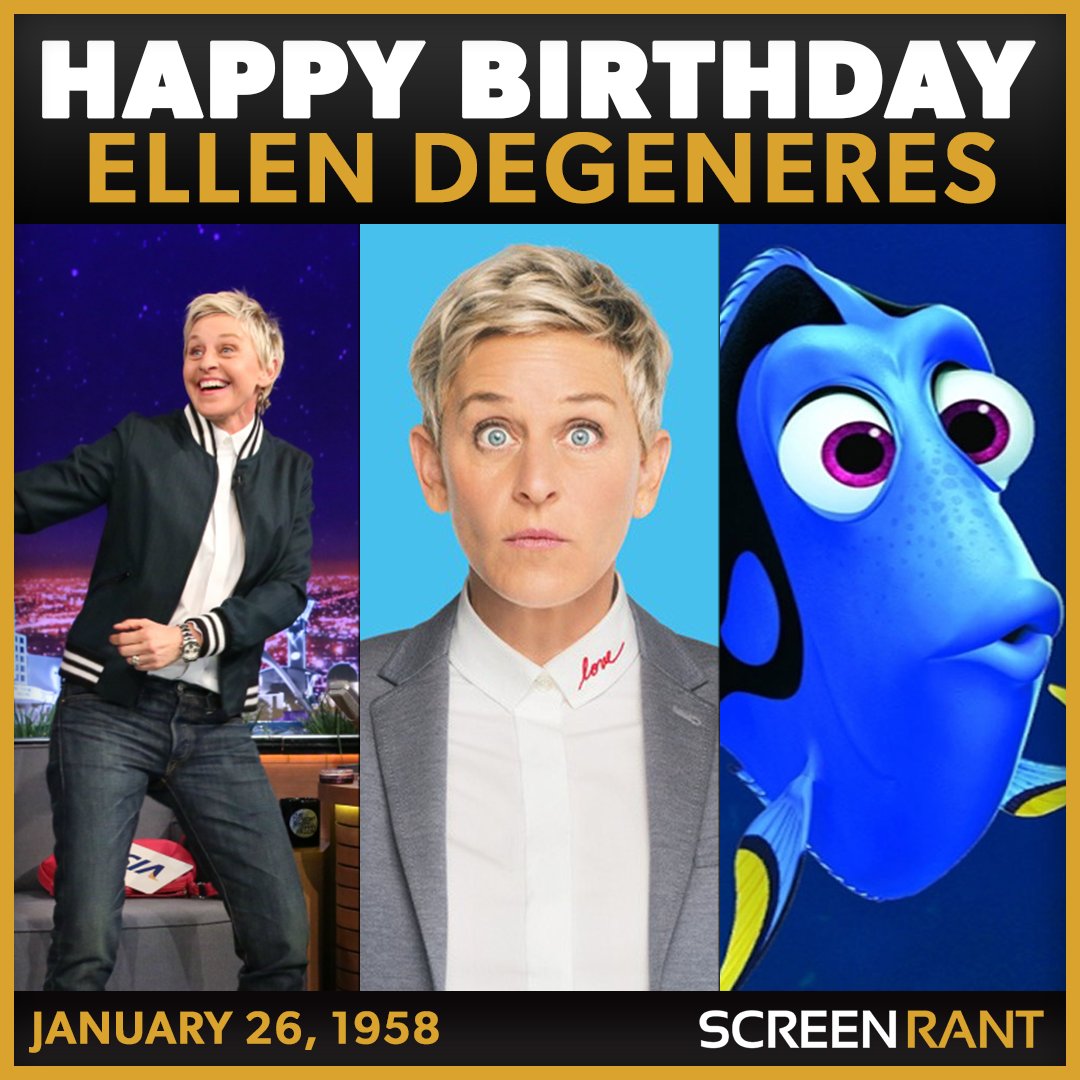 Happy Birthday, Ellen DeGeneres! From Dory to talk show host, which moments are your favorite? 