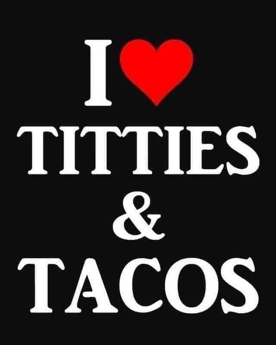 God yes!!!! #Titties #Tacos #Weakness #ItsGoingDown https://t.co/97j8pSLX4F<a href="/tag/titties"class="tags">#Titties</a><a href="/tag/tacos"class="tags">#Tacos</a><a href="/tag/weakness"class="tags">#Weakness</a><a href="/tag/itsgoingdown"class="tags">#ItsGoingDown</a>
