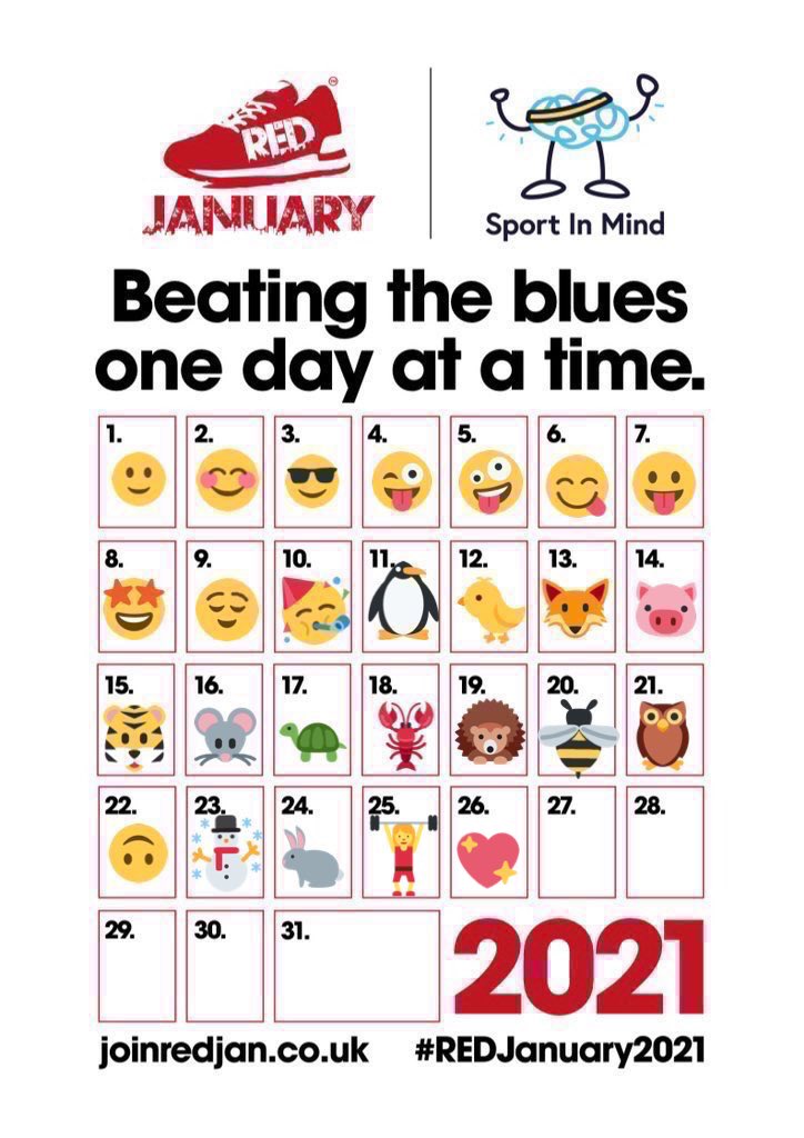 Day 26 @REDJanuaryUK ✅ #REDJanuary2021 #stayactive #MentalHealthAwareness #yoga