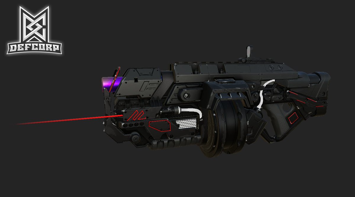 Showing off one my favorite color options for the "Blaster" one of the strong pick-up guns. High ROF,really high rof.
This color option is called "NightRacer"

#indiedev #gamedev #gaming #madewithunreal #games #ue4 #NintendoSwitch #screenshotsaturday