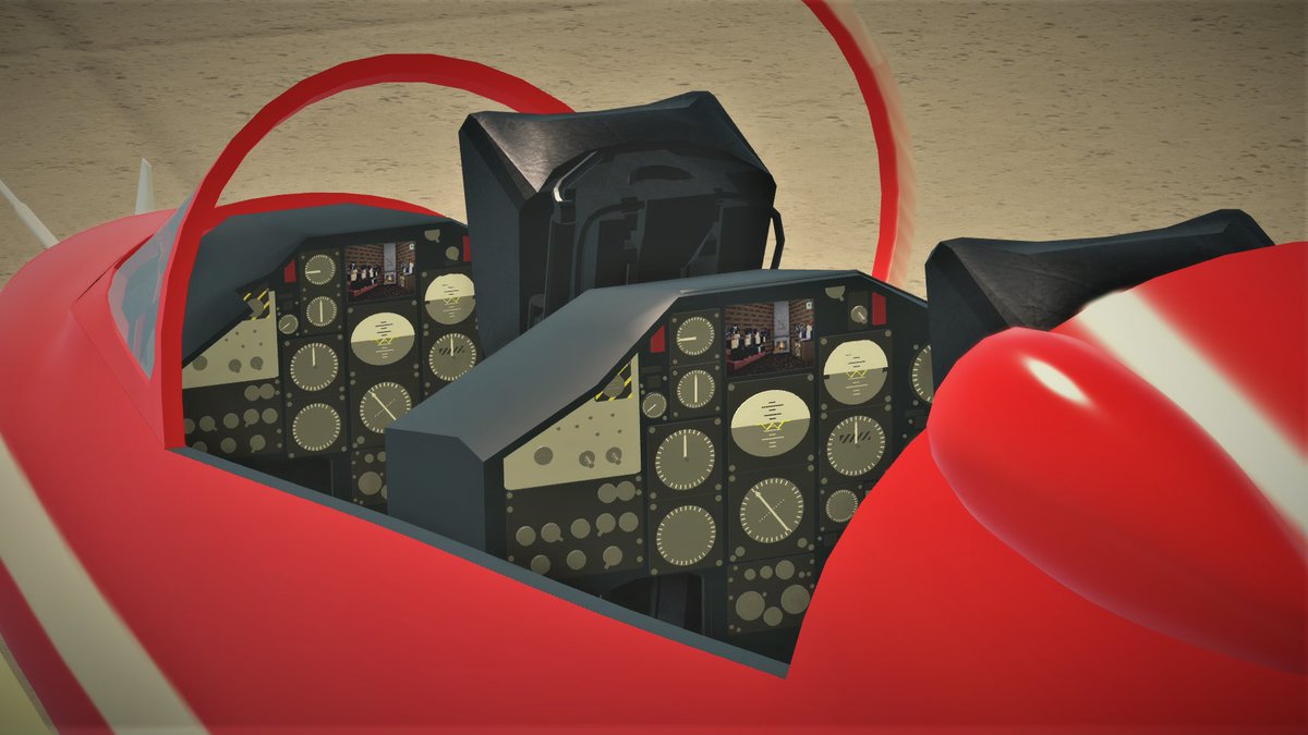 Virtual Roblox Red Arrows tweet media
