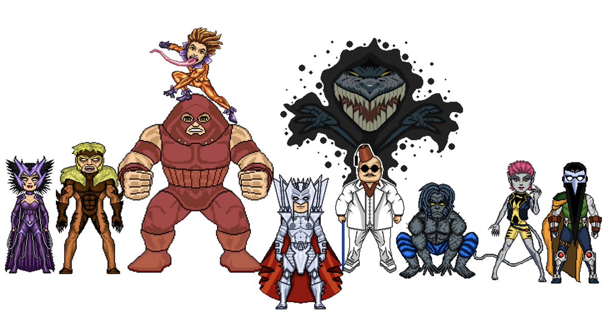 2nd team: the all-grudge squad, the Malevolents! You’re only making this group if you have a hardcore hatred for the X-teams. Stryfe+Juggs+Shadow King? Oh boy...