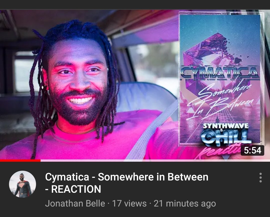 Cymatica3's tweet image. This made our day!  Huge thanks to Jonathan Belle for the video, check out his channel, great source for new music.
Here&apos;s the link 👇
youtu.be/_pa0_LjR-l4

@AZTEC_RECORDS @John_Aztec 

#aztecrecords #synthwave #synthpop #retrowave