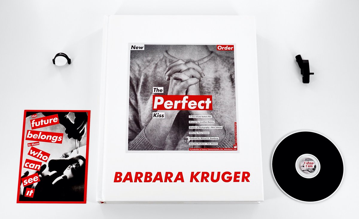 26.01.45 Barbara Kruger Sub Culture (GMA Remix) New Order flickr.com/photos/giannim… Book : Barbara Kruger . Rizzoli . 2010 CD + Postcard + Badge : Barbara Kruger . 1997 Use Hearing Protection GMA