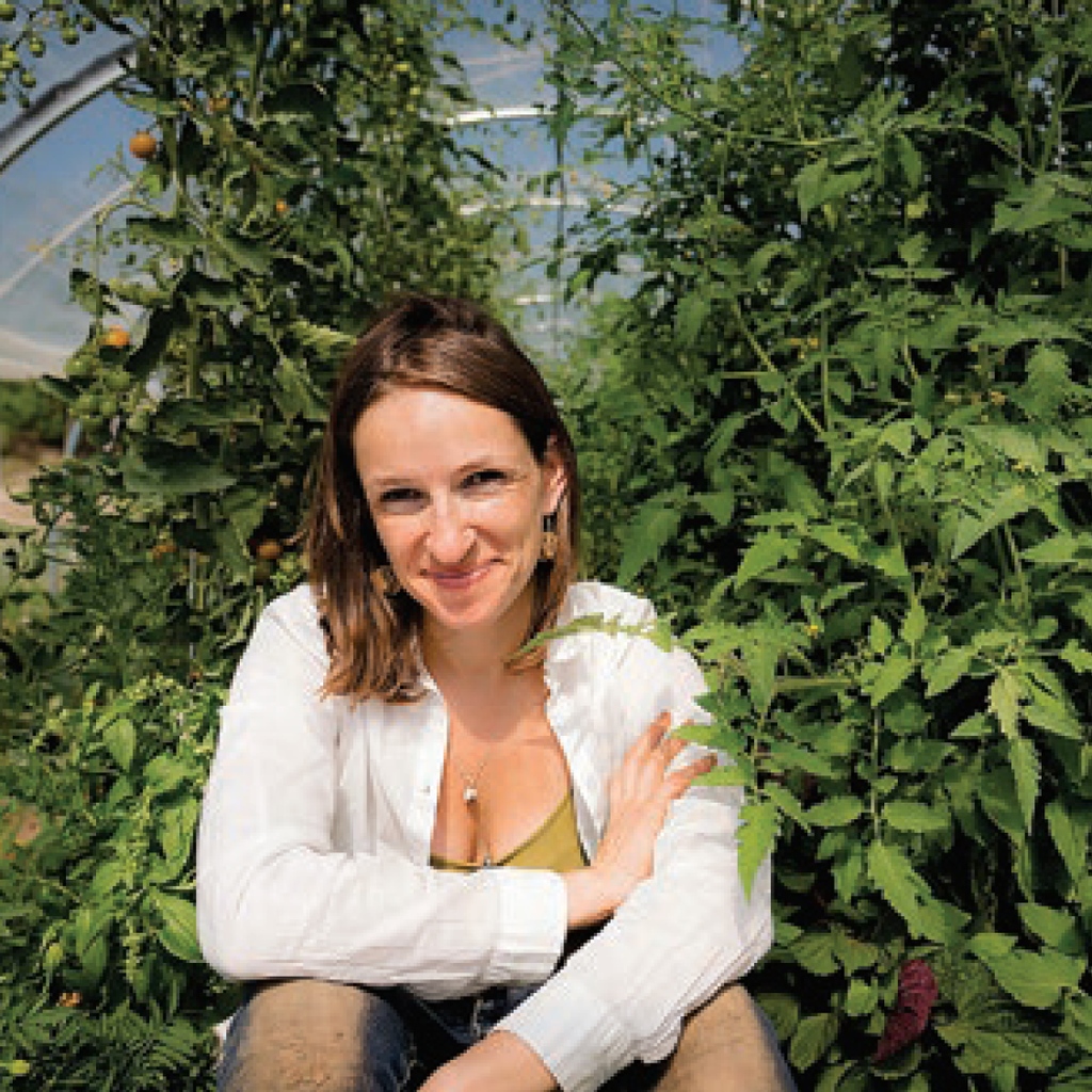 Nina Yozell-Epstein of Squash Blossom has rebranded her restaurant wholesale produce business into
a retail subscription service for people in the community during COVID-19. Squash Blossom works with over 25 small family farms that practice traditional low-impact farming methods.