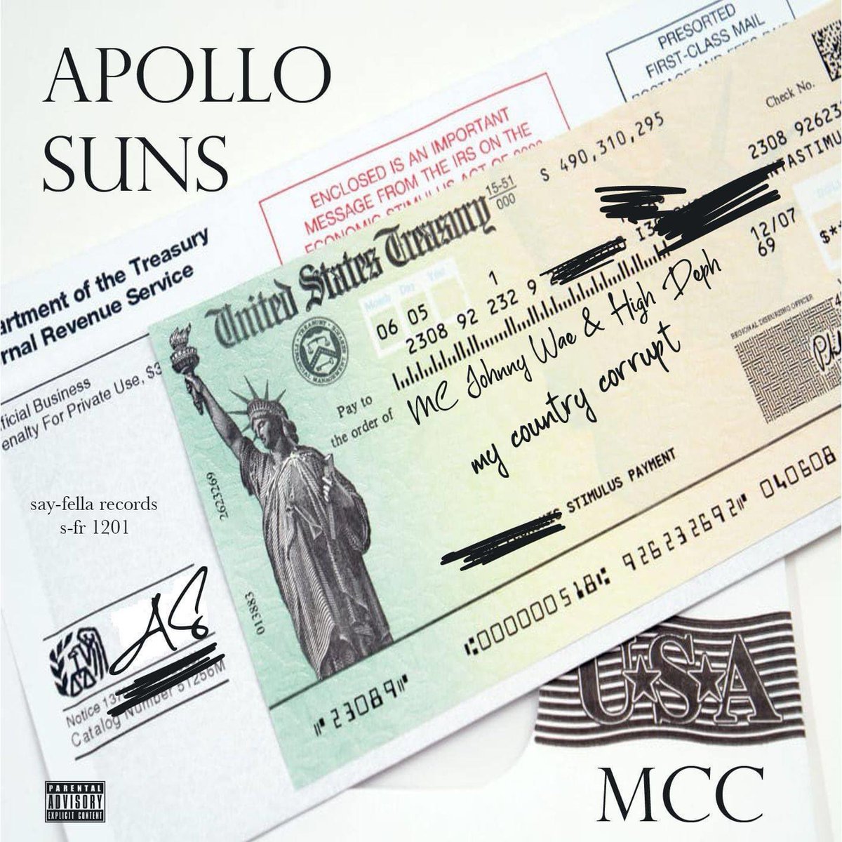sayfella's tweet photo. MCC
(My Country Corrupt) EP by @ASHipHop
s-fr 1201
#ApolloSuns #AS #ASHipHop #MCJohnnyWae #HighDeph #MCC #MyCountryCorrupt #EP #SayFellaRecords #SayFella #BlackEyedKids #Anarchist #AmazonMusic #AppleMusic #Bandcamp #GooglePlay #iTunes #SoundCloud #Spotify #Tidal #YouTube https://t.co/hw0DWbFbCs