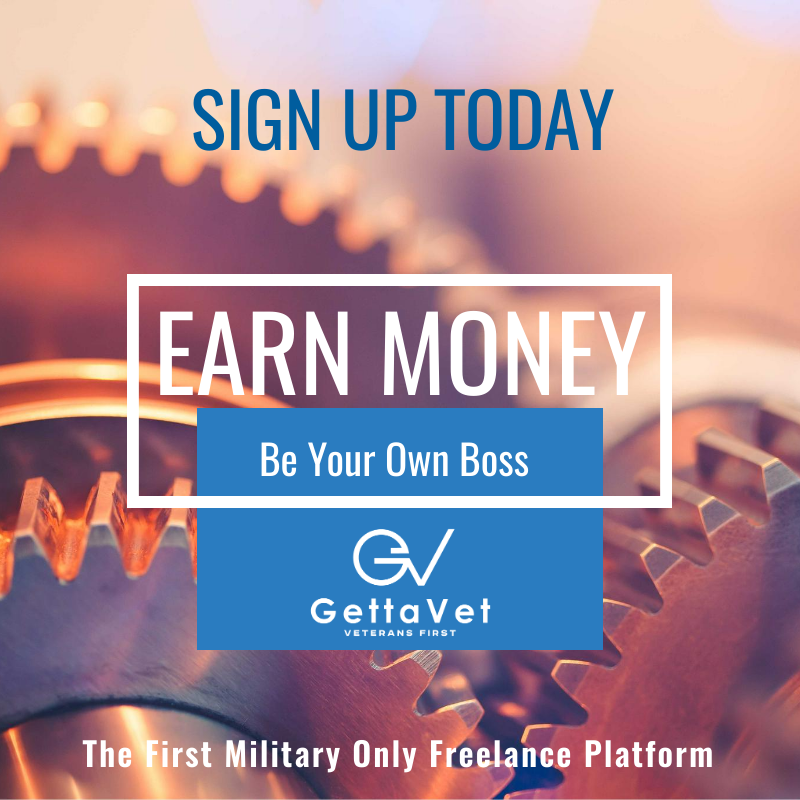 You may be a one-person show today, but who knows where GettaVet can take you tomorrow. gettavet.com #gettavet #veteranownedbusiness #veteranowned #veteransfirst #veteranownedandoperated #veteranjobs #workingveterans #freelanceveterans #freelancejobs #hireaveteran