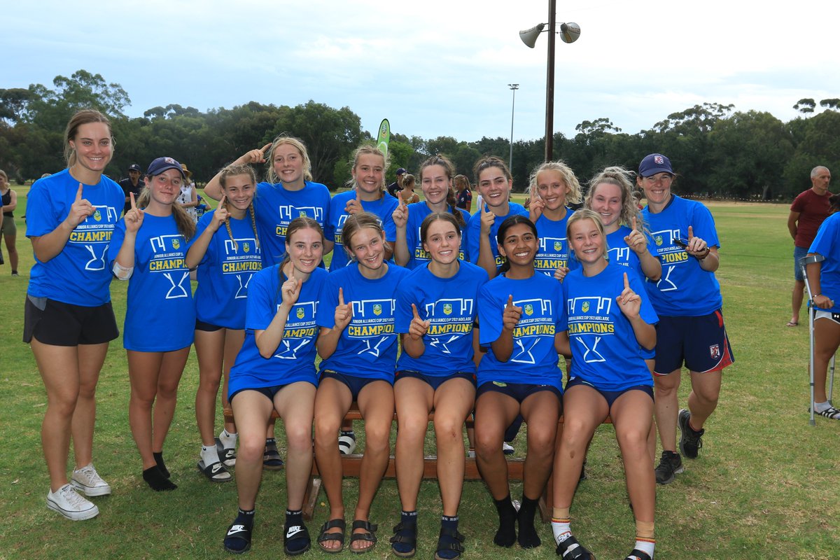 TouchFootballSA's tweet image. City Touch hosted the first Junior Alliance Cup this past weekend and our South Australian teams finished strong! 💪

Thank you to all the referees, players, families and staff for making the event happen and @nrlsa for their assistance.

Visit touchfootball.com.au/sa/ for more.