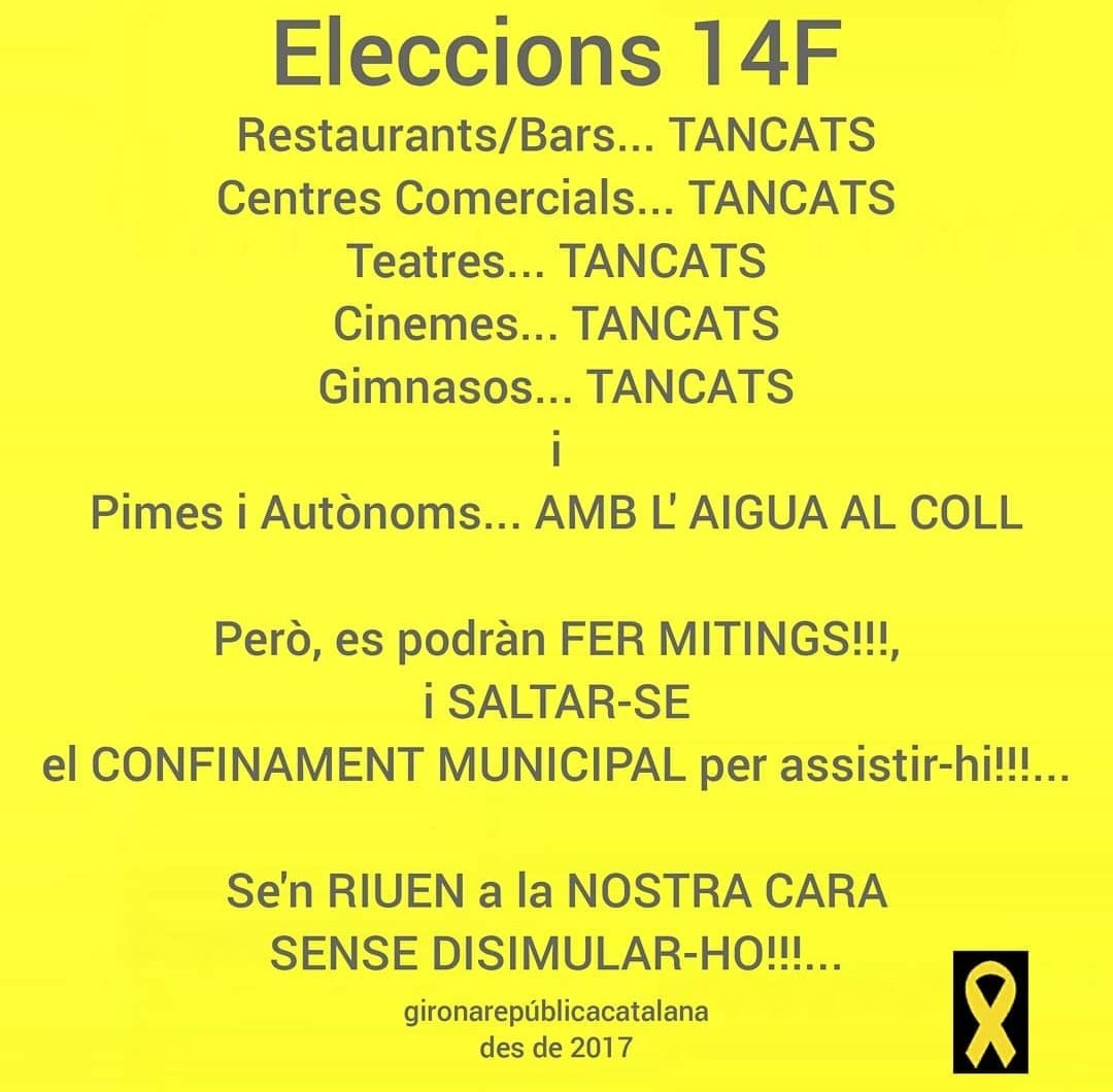 Así están las cosas... 
Colla de sinvergüenzas!!