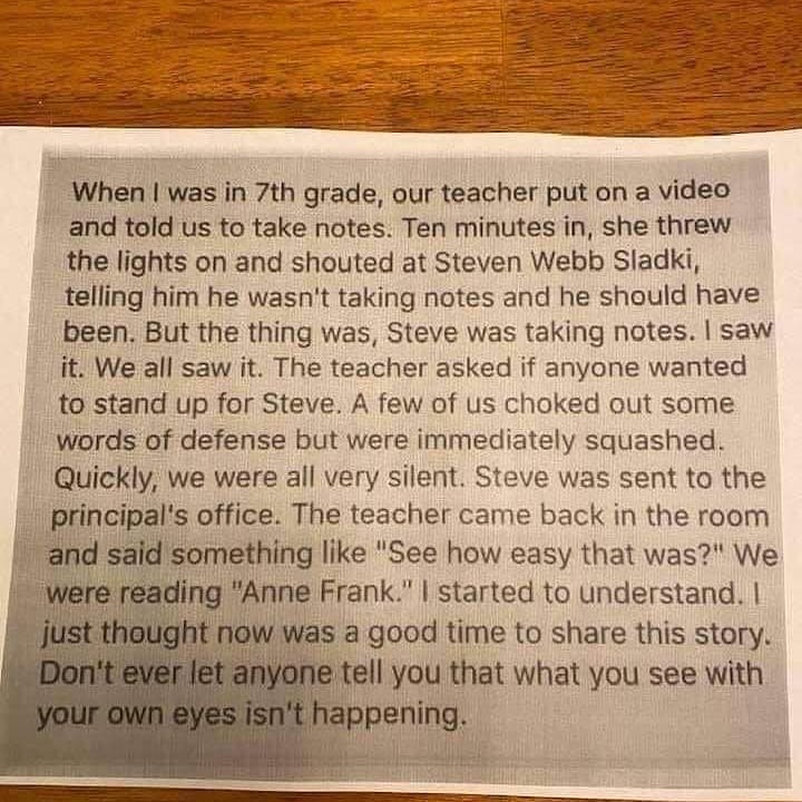 Such an important lesson! 🧡