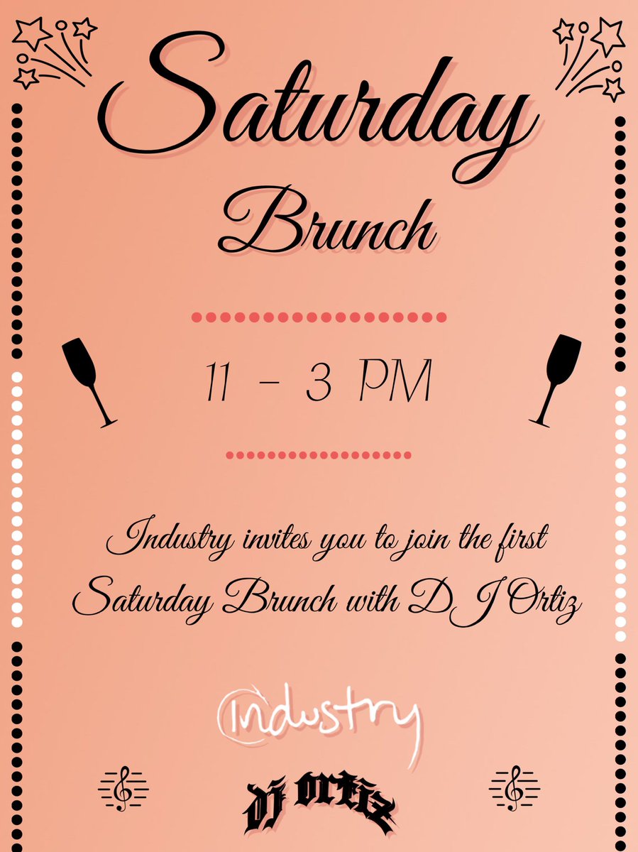 Decided to bring some fun this weekend ☀️

Saturday Brunch <a href="/industrytx/">Industry</a> 🥙🥂

R&amp;B, funk, and all the groovy sounds 🎙