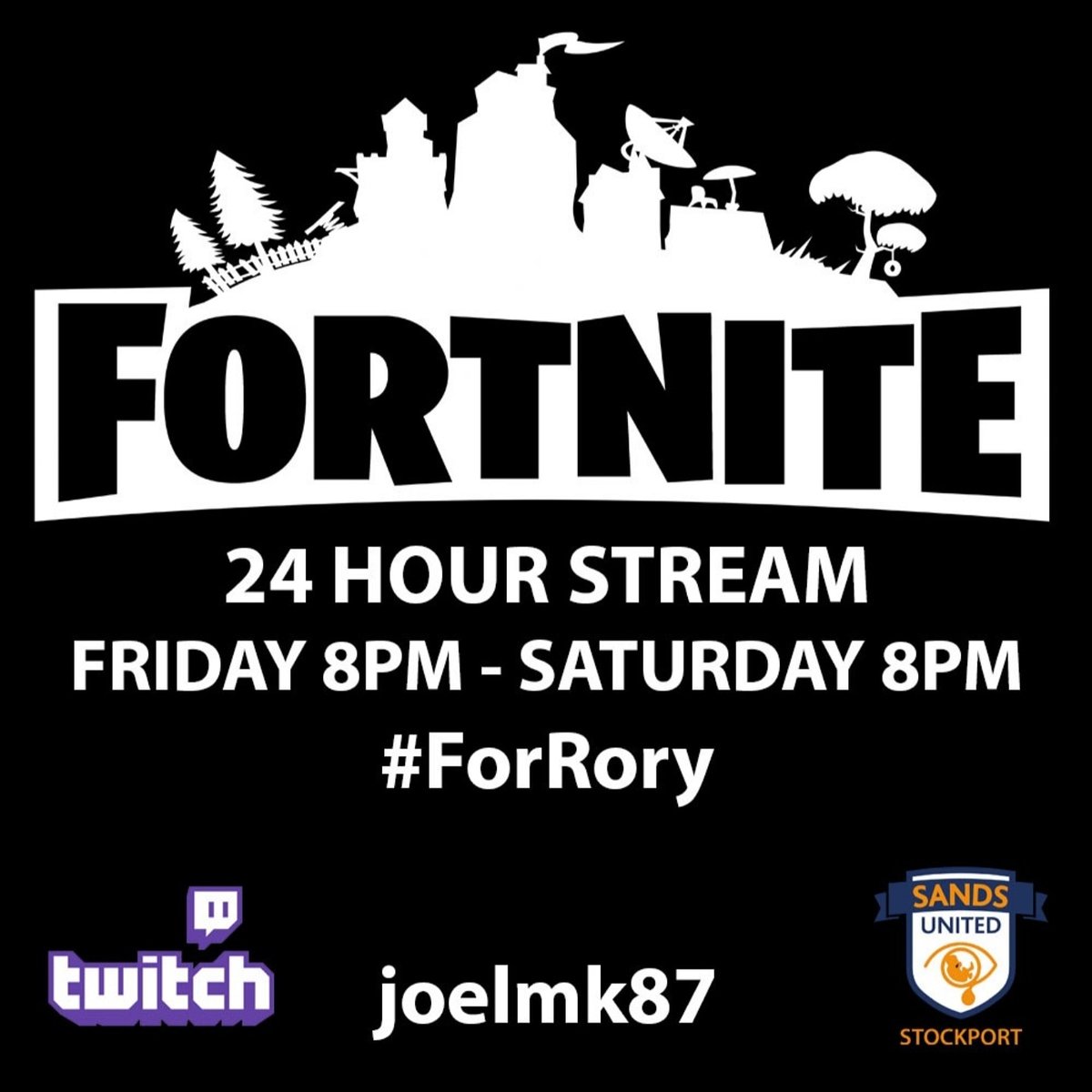 SufcStockport's tweet photo. @Twitch
@FortniteGame
joelmk87
@SUFCBrighton @SufcNorthants @SUFC_Lborough @SUFCAshby @SUFCSalisbury @SUFCHull_EYorks @SUFCIpswich @SufcDoncaster @SUFCPlymouth @KentSandsUnited @SandsUtdSolent @SandsUtdBristol
Can we get a retweet from our Sands Brothers please 🧡 https://t.co/zIm3IeKdfx