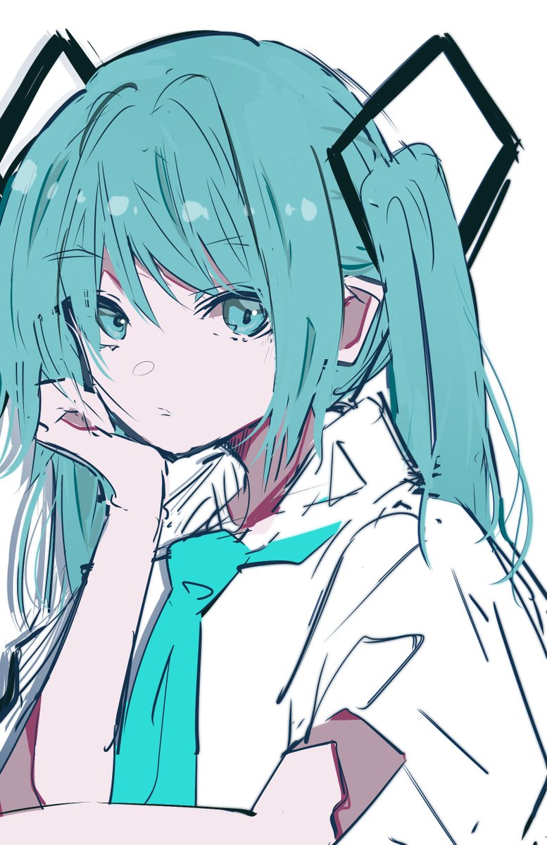 練習 初音ミク すんすん Profile Picture Artistのイラスト 練習 初音ミク すんすん Profile Picture Artistのイラスト