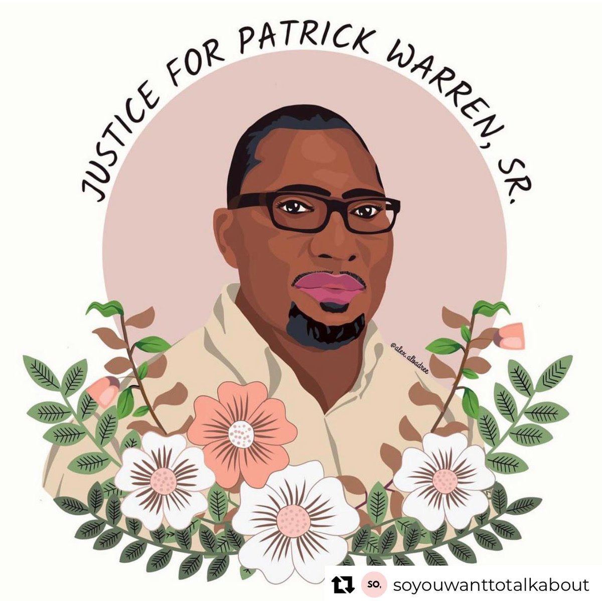 theoptin's tweet photo. "A mental health call should not be a death sentence." - Lee Merritt, Esq.
Patrick Warren, Sr. is a member of our greater human family. Take 10 minutes today + follow through on the action items in this post.
For more info, see original post from @soyouwanttotalkabout 
#theoptin https://t.co/Px7Wga1Qd4