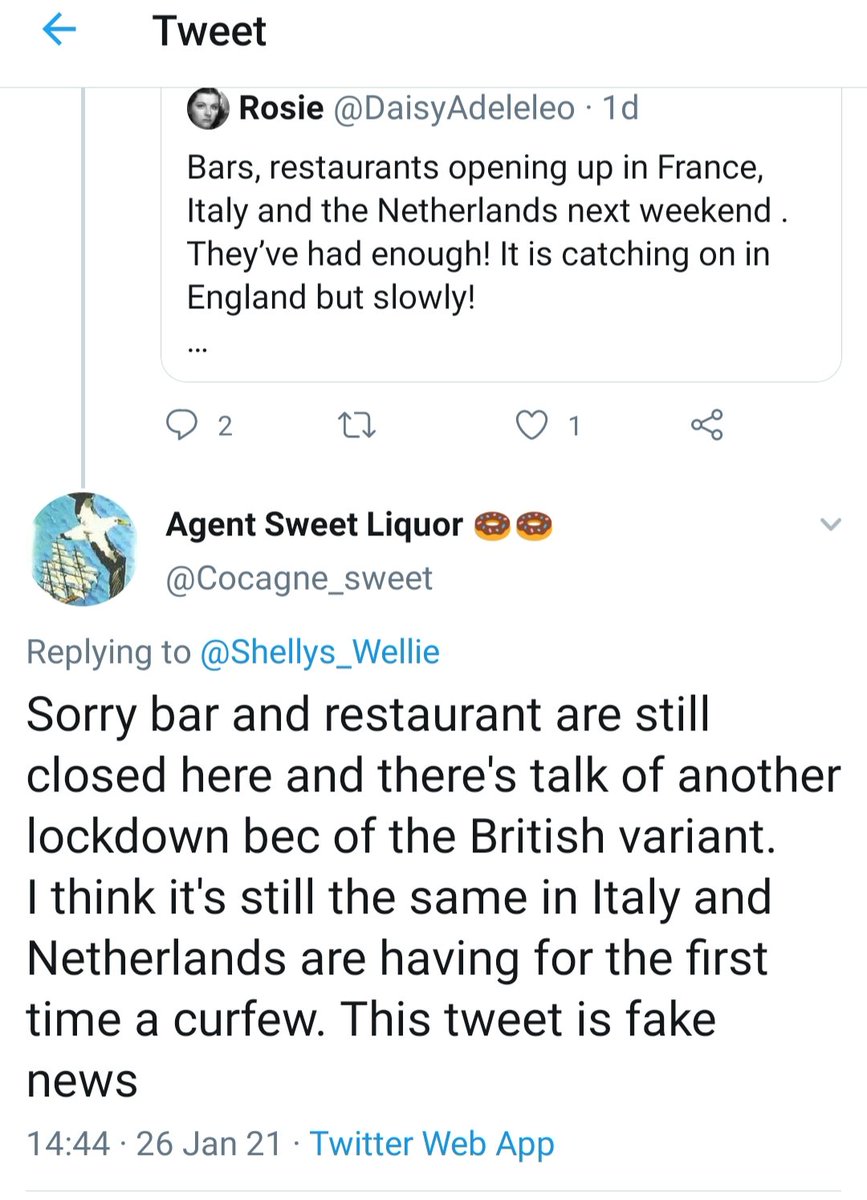 There's been a big push by far-right on sm over last few wks claiming 50,000 restaurants/bars etc have opened in Italy etc, I'm sure you've come across this crap etc....exaggerated BS & lies.People living in Italy etc have been trying to stop the spread of these lies on sm
