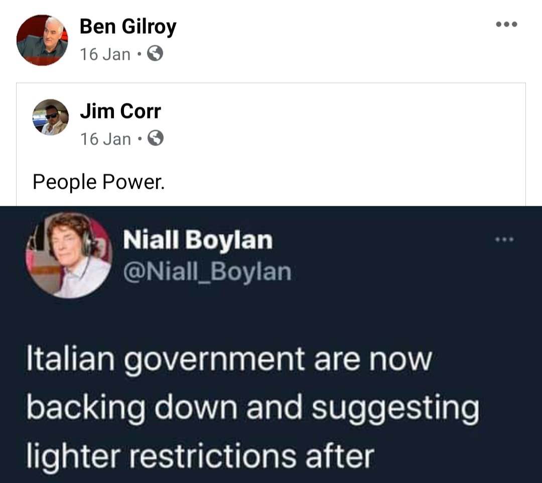 There's been a big push by far-right on sm over last few wks claiming 50,000 restaurants/bars etc have opened in Italy etc, I'm sure you've come across this crap etc....exaggerated BS & lies.People living in Italy etc have been trying to stop the spread of these lies on sm