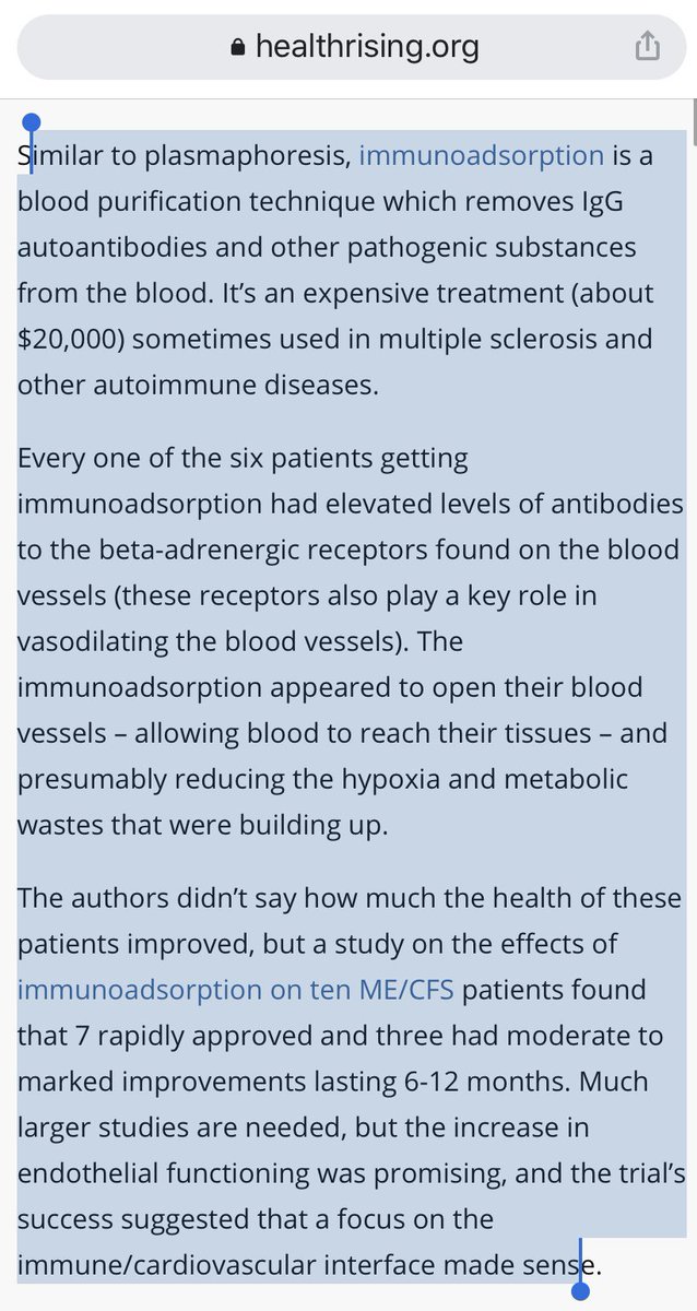 From a health rising article on blood flow issues & narrowed blood vessels in ppl w MECFS. (It says 7 + 3 more got better in study, but study suggests just 7 got better from what I can tell?)  https://www.healthrising.org/blog/2020/06/09/small-blood-vessels-arterioles-chronic-fatigue-syndrome/