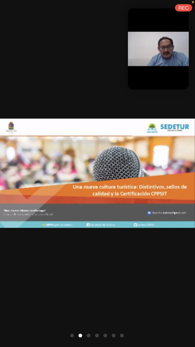 Presentes en el segundo día de conferencias @EventoITCancun <a href="/omaralpuche/">omar alpuche leal</a> <a href="/fermin_carrillo/">Fermín Carrillo</a> 
#PatrimonioTuristico