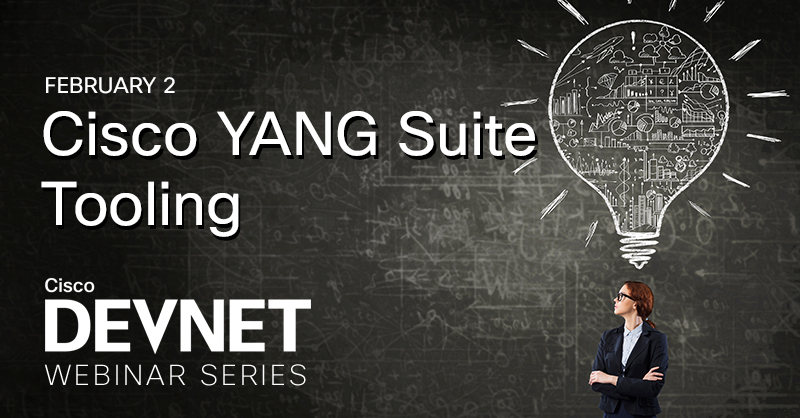 FREE Webinar: Are you ready to find out about our brand-new Cisco YANG Suite Tooling? cs.co/6010Hbm6I
Register and meet us on February 2nd. #YANG #Enterprise #Automation