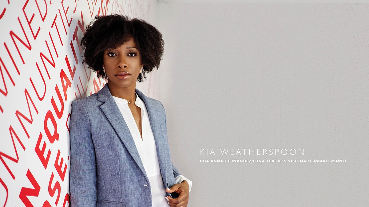 KItweets's tweet image. In this week's blog post, IIDA Visionary Award winner @KiaWeatherspoon shares how she incorporates compassion and community into her design process. hubs.ly/H0FsBNy0 #IIDAawards #designforcommunity