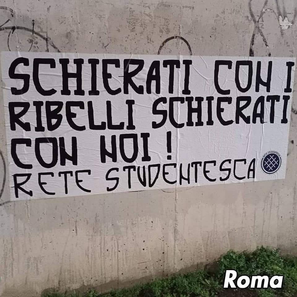 LazioMovimento's tweet photo. Schierati con i ribelli!
Schierati con noi!
#ReteStudentesca #MovimentoNazionale #LaReteDeiPatrioti https://t.co/qyggm0Vm5P