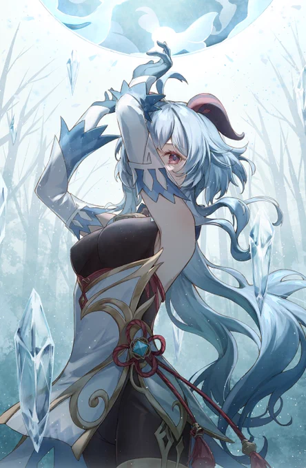 #皆さんラフと完成絵を見せてください 