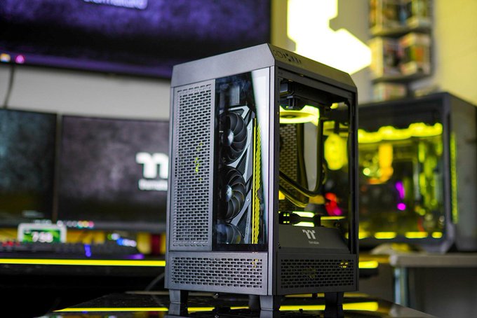 こだわりの逸品】自作PC The tower100ケース使用 ゲーミングPC