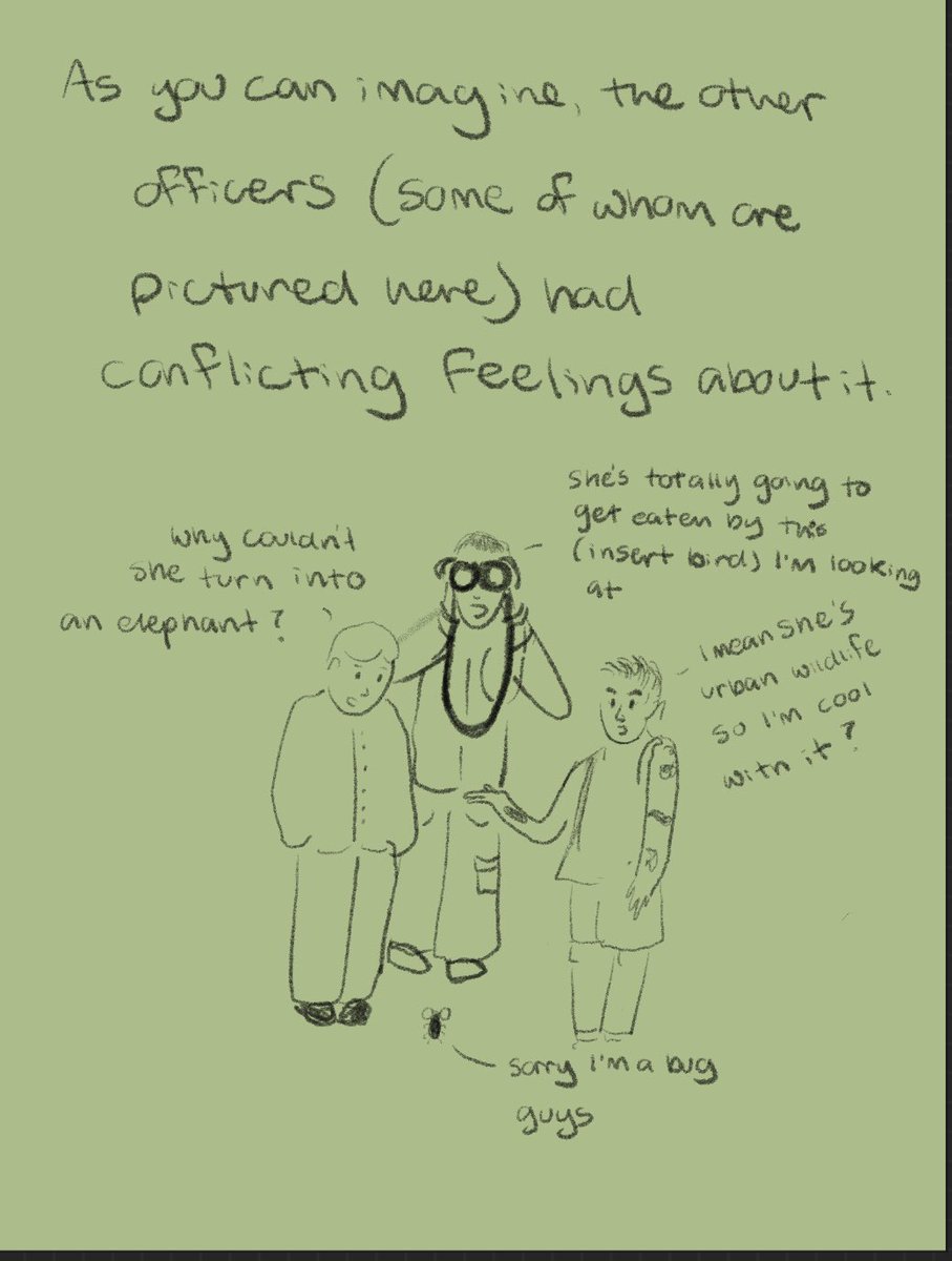 A brief summation of why this account has not been posted on in a while. I am a bug, and I have to type with two tarsal segments at once, but we will be more active 🤷🏻‍♀️✨🪲