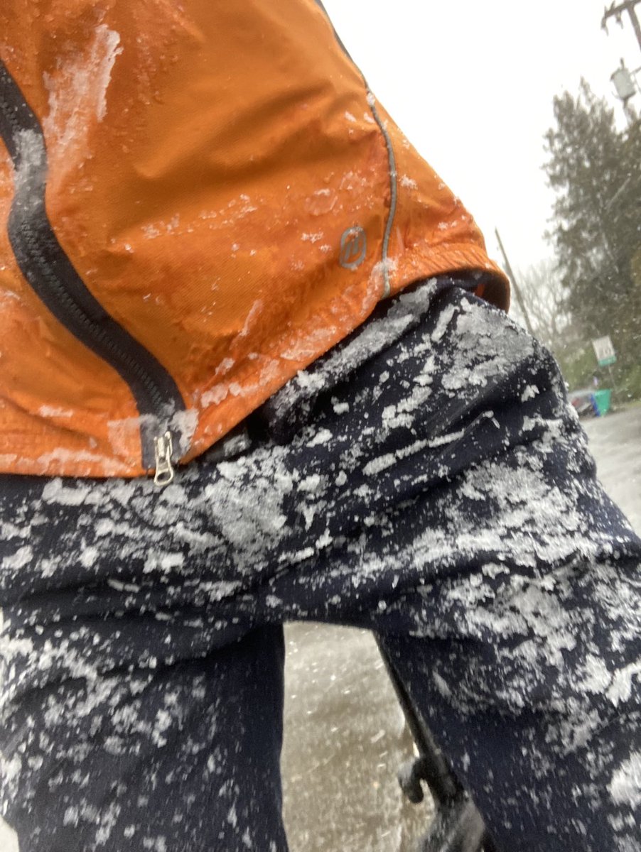 Guess I should have worn my rain pants.