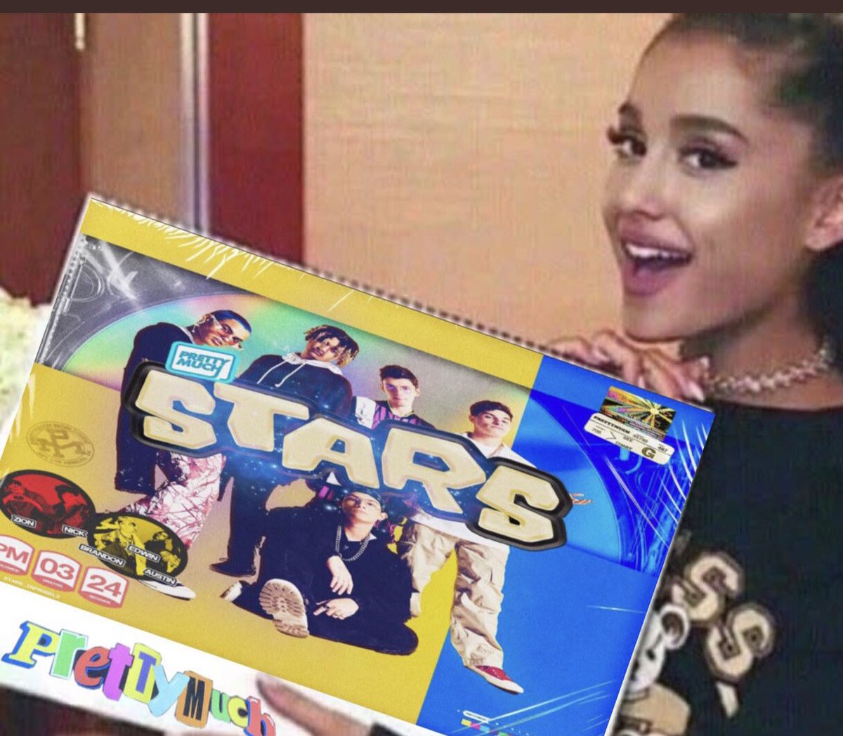 http_arreaga's tweet photo. I’ve listened to it so much even my sister know the words😂 @PRETTYMUCH #STARSISHERE https://t.co/ARhdJlBCXT