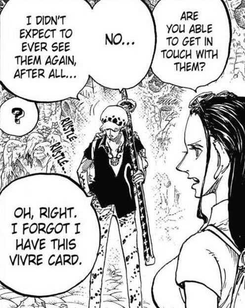 One of the things that struck me hardest concerning Law’s character and motivations is actually this one little scene at the introduction of zou. Law’s mission against Doflamingo was more or less a suicide quest. but this is where he outright states it. And I think why this