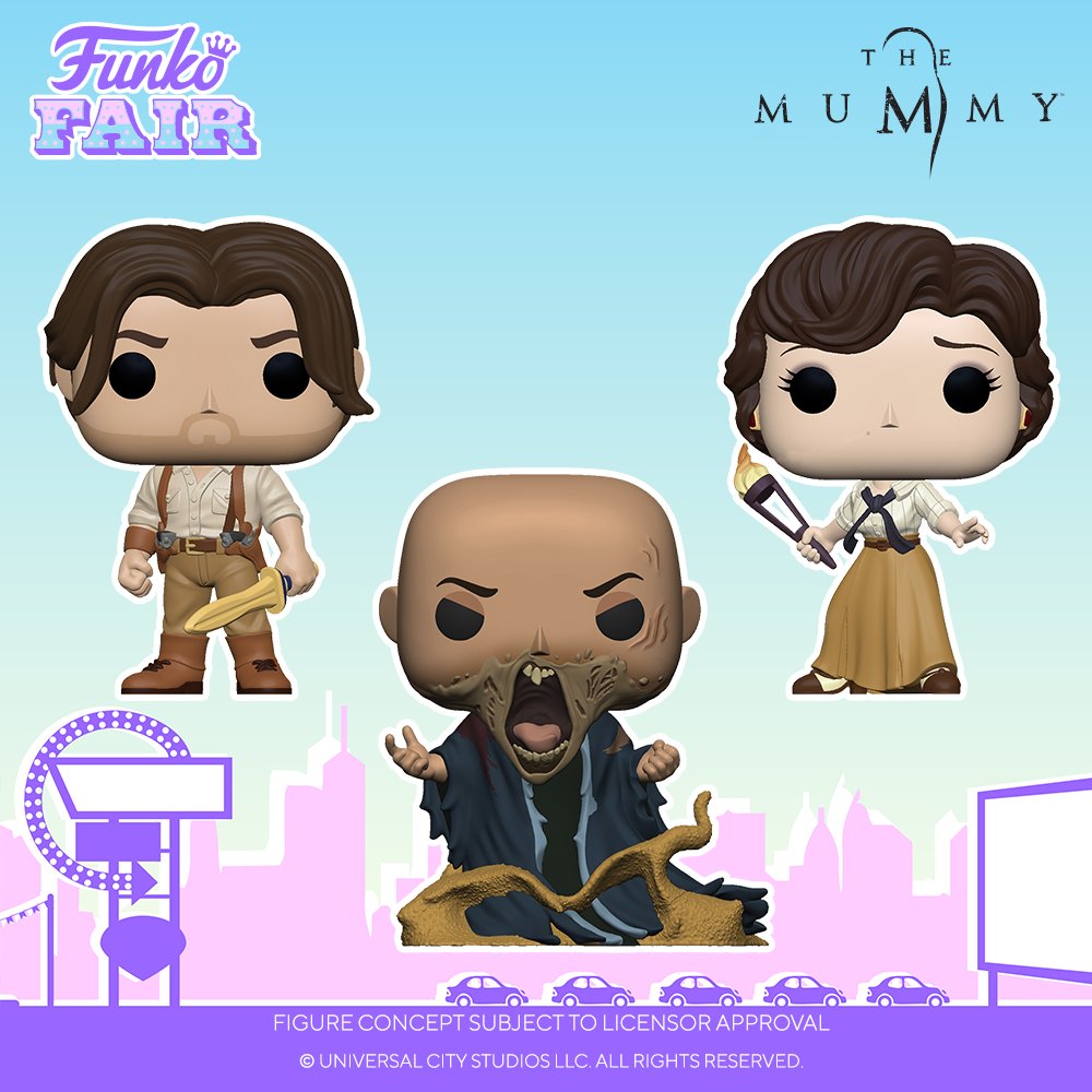 .@OriginalFunko Fair 2021: The Mummy! eearth.us/?l=cq86by #FunkoFair #Funko #FunkoPop #TheMummy