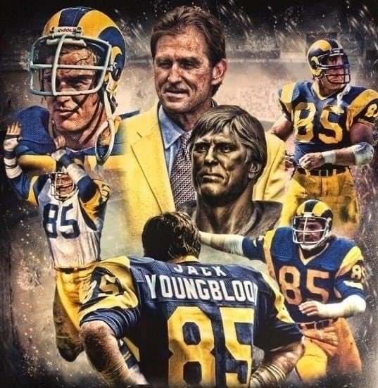 Happy birthday to a legend Jack Youngblood from the So Cal Rams booster club! We hope to see you soon. 