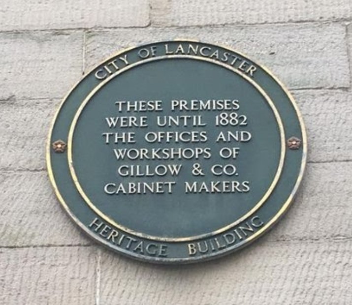 although the Gillow family would distance themselves from the slave trade, The company were based on Castle hill and there is now a plaque on the wall of the original building where they worked.