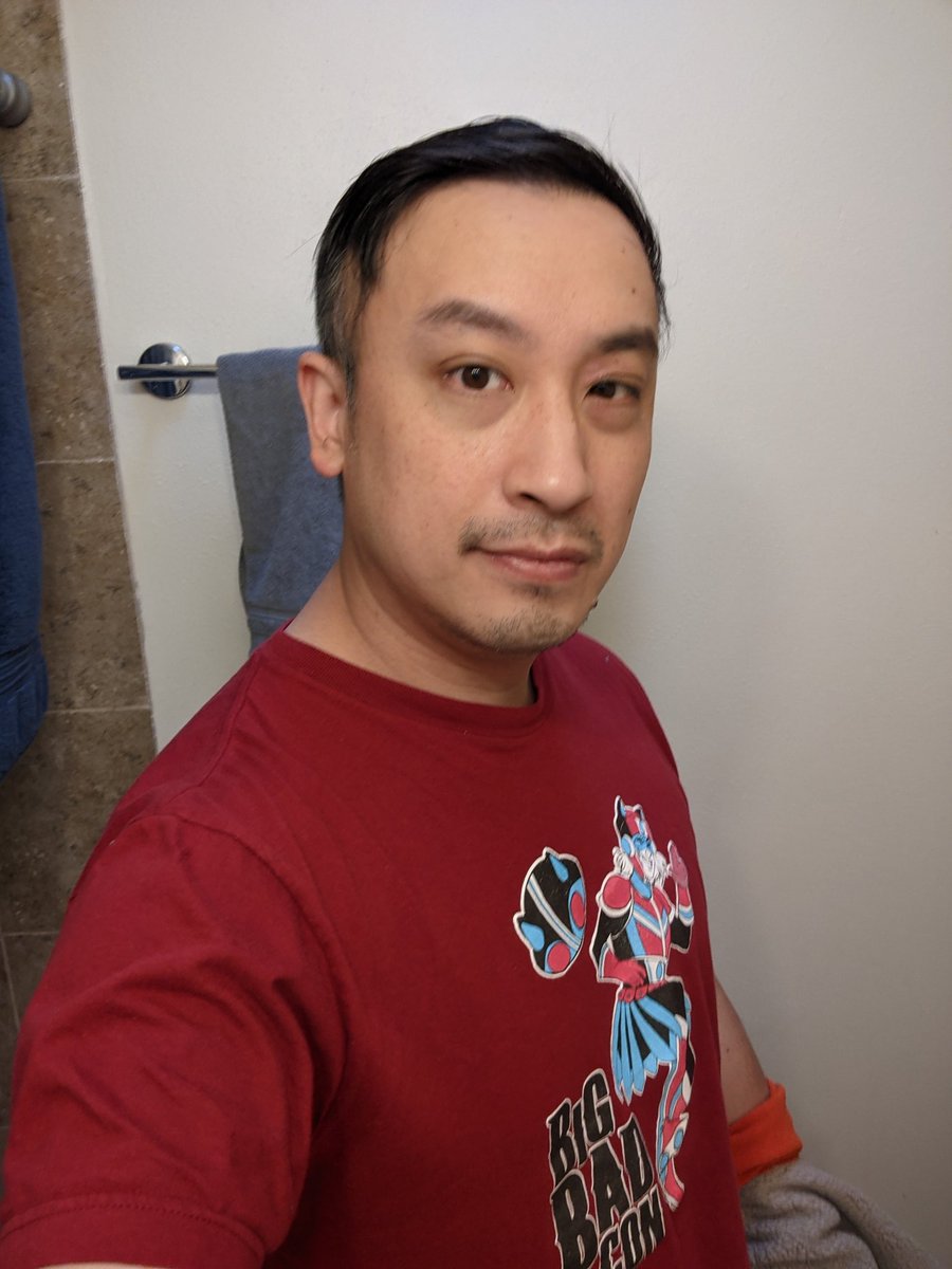 CookieJarPotter's tweet photo. Quarantine hair aside I'm kind of feeling myself today!

#flirtsquad https://t.co/9LRFChTc6N