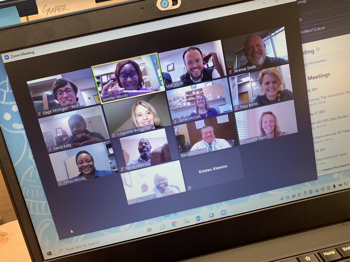 Covid won’t stop our conversations! Great Book Study with this awesome group of #middlelevel administrators focusing on <a href="/jeffhaden/">Jeff D Haden</a> The Motivation Myth! What maintains your motivation?