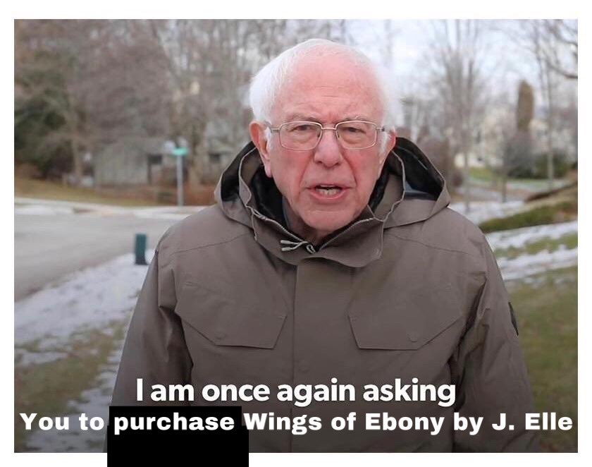 Hey y'all! Go buy #WingsOfEbony today
