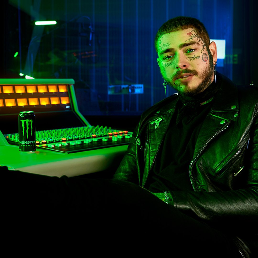 Post Malone x @MonsterEnergy 2021:)  #ad