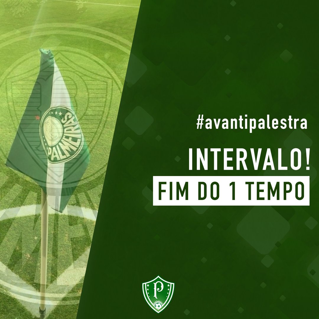 palmeirasonline's tweet photo. Fim do primeiro tempo!
#trPOL #pal1x1vas https://t.co/rfuSpO5u0o