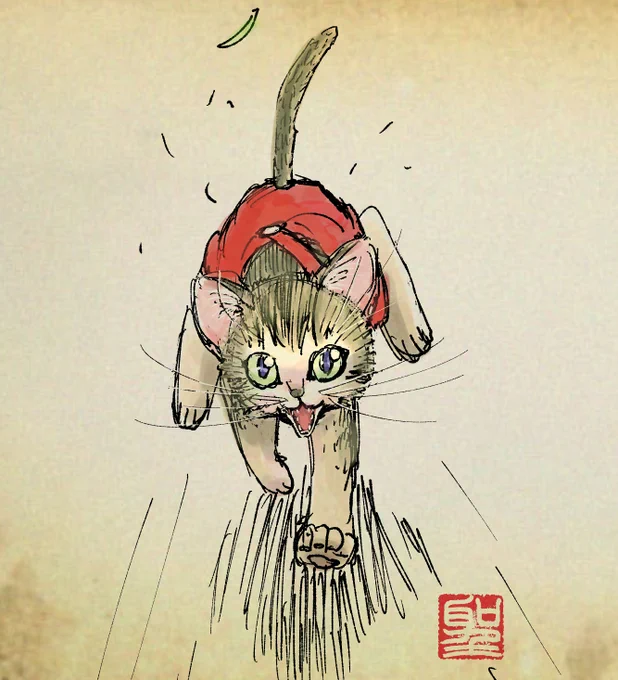 古い猫絵詰め合わせ③ #猫好きさんと繋がりたい 