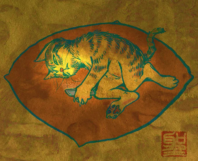 古い猫絵詰め合わせ③ #猫好きさんと繋がりたい 