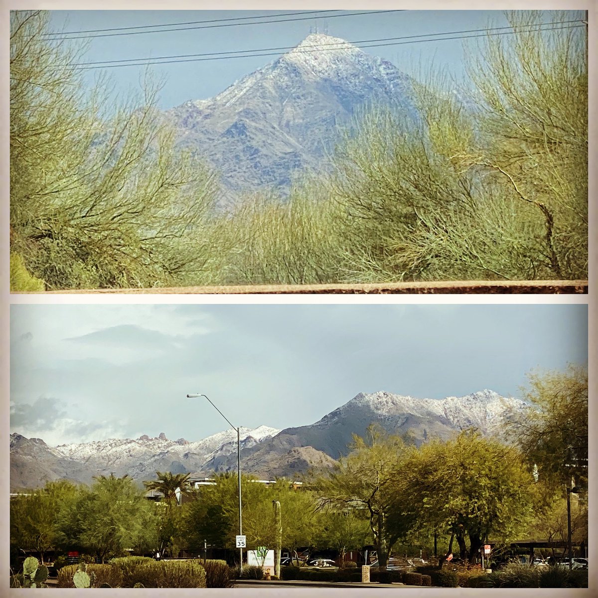 SFSunDevil's tweet photo. Even better views today!❄️ #DesertWinter https://t.co/tPsf0zR0OD