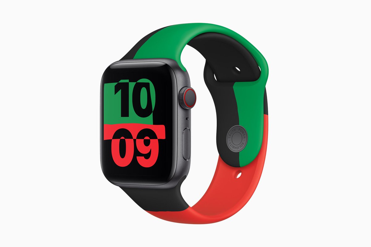 #Apple lanzó un nuevo Apple Watch edición limitada "Black Unity Collection"
