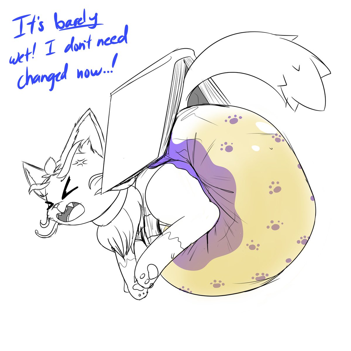 Sneaspeon's tweet photo. How could Book be so clumsy?? I know she's hard to carry around with all that poof, but c'mon!
Sometimes in league you wanna just sit down on a book, pee your pants and let someone else carry for you. Yuumi is relatable like that. https://t.co/dgH1BUrlQi