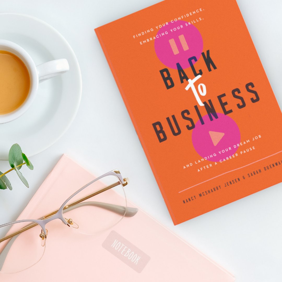 microsoftalumni's tweet photo. Getting back to business? Microsoft alum Nancy McSharry Jensen’s new book includes a guide to re-entering the working world, finding your confidence, and using your unique skills to land your dream job. Learn more and order here https://t.co/cFVIxLj42n https://t.co/1cSx1DZTI2