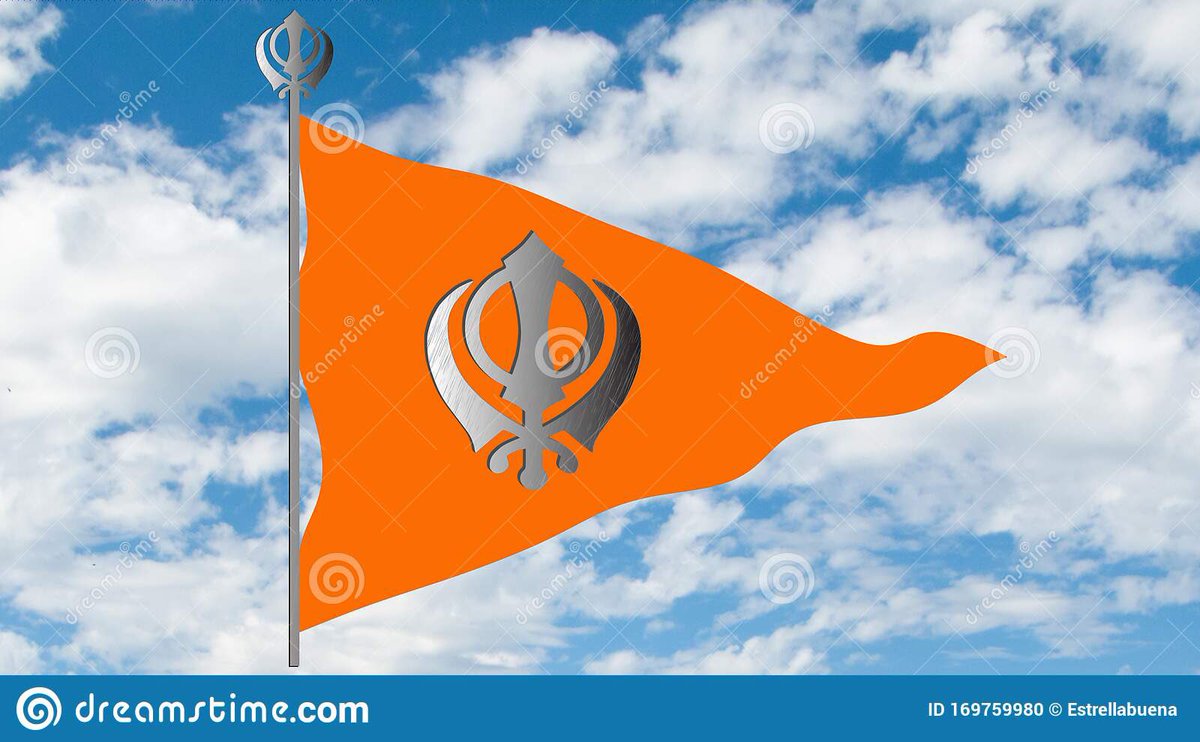 RaviSinghKA's tweet photo. If this flag is such a frightening sight for some Indians as the “Khalistani “ flag then they need to remove it from the Sikh regiment too !!! https://t.co/hAja7dd4Kl