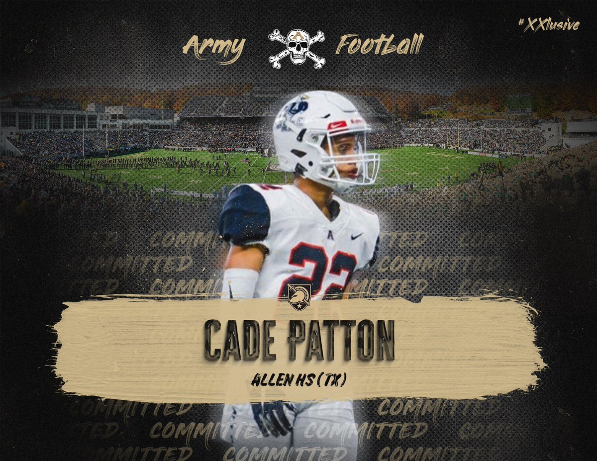 cadepatton_'s tweet photo. 100% COMMITTED 🏴‍☠️🇺🇸🏴‍☠️ @ArmyWP_Football https://t.co/BaU7qOzDZ9